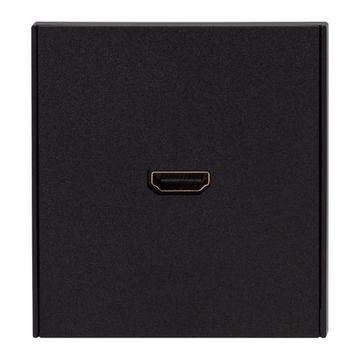 Розетка STRONG HDMI с/у антрацит KRANZ