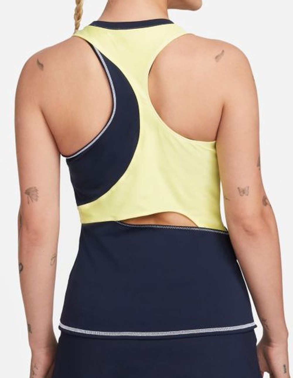 Женский топ теннисный Nike Court Dri-Fit Slam Tennis Tank W - разноцветный