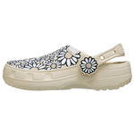 Crocs Classic Light Walk Daisy Clogs Women"s Beige