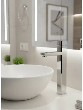 Смеситель для раковины в ванну высокий VODA IC25