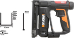 Скобозабиватель аккумуляторный Worx WX843