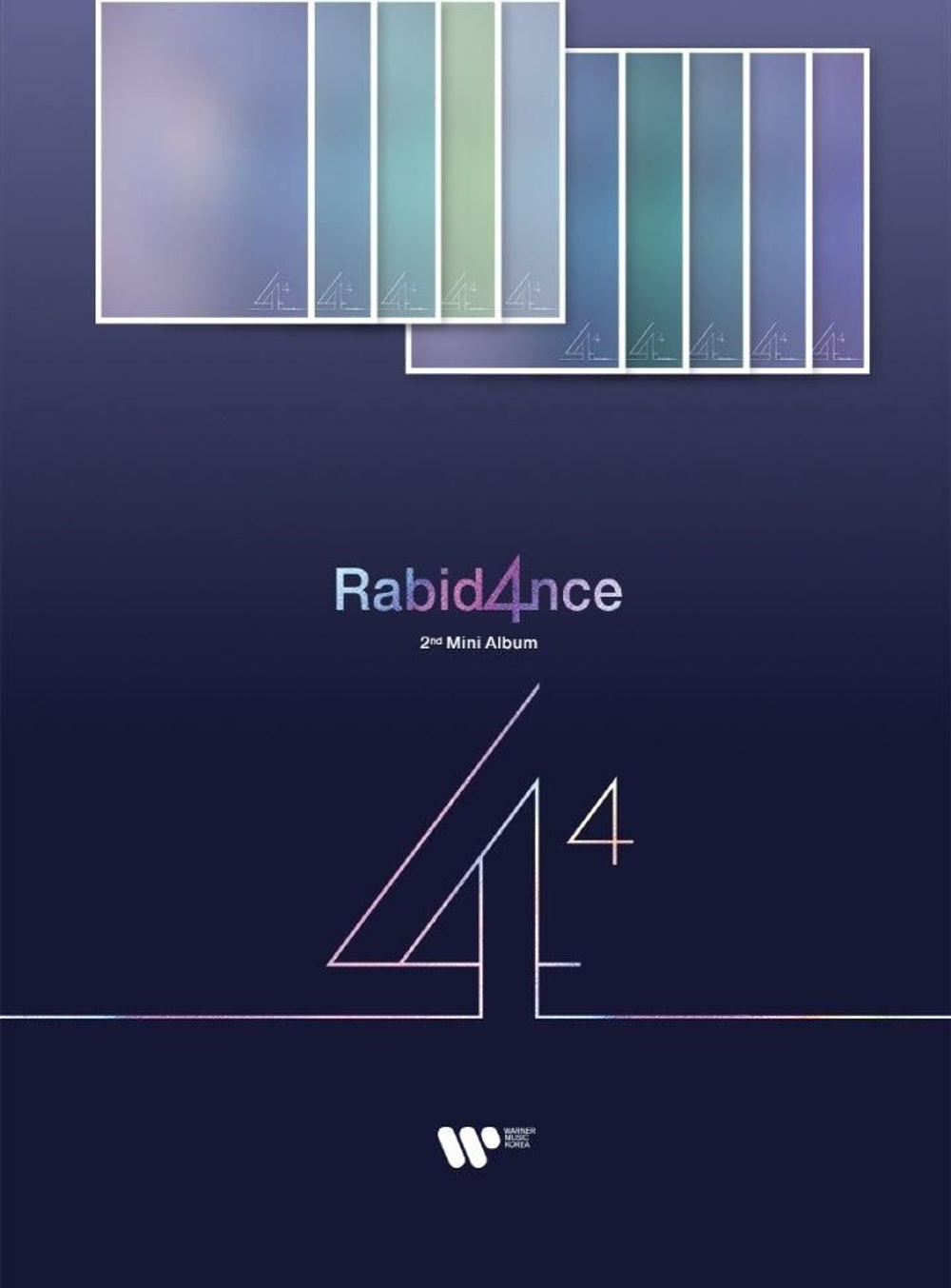 Альбом RabidAnce - The fourth power of four - 4 2nd Mini Album RANDOM Version