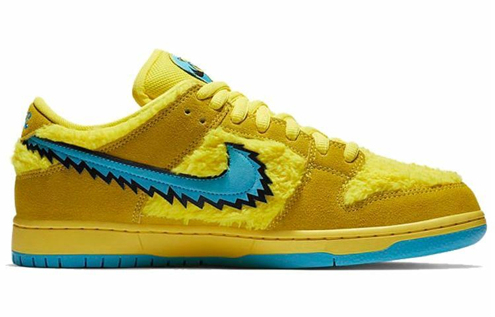 Кроссовки Grateful Dead X Nike Dunk Sb Pro Opti Yellow