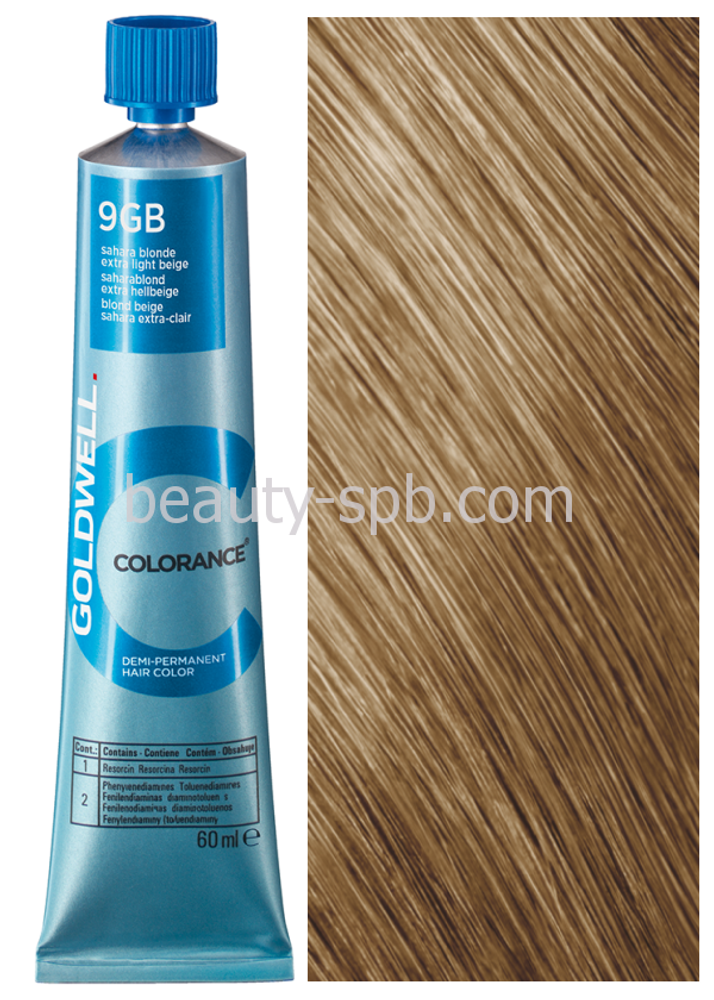 Goldwell Colorance 9GB песочный светло-русый экстра 60 мл