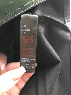 Юбка Topshop Petite экстравагантная, маркировка 36, визуально 42 размер