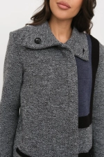 Кардиган В1849/ч/б-джинс