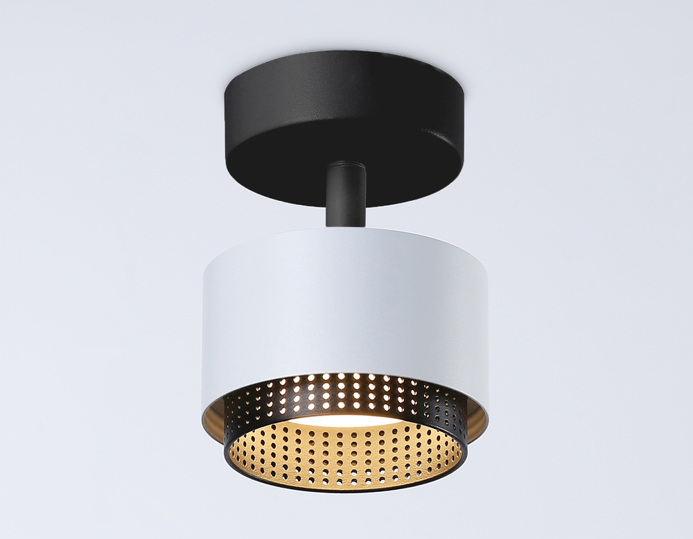 Светильник накладной TN71279 WH/BK белый/черный GX53 max 12W D95*137