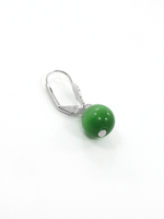 Серьги из кошачьего глаза kgse001-tzel10