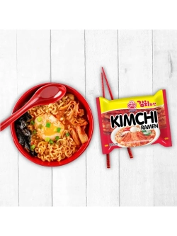 Лапша Kimchi Ramen Оттоги со вкусом кимчи 120 г * 3 шт
