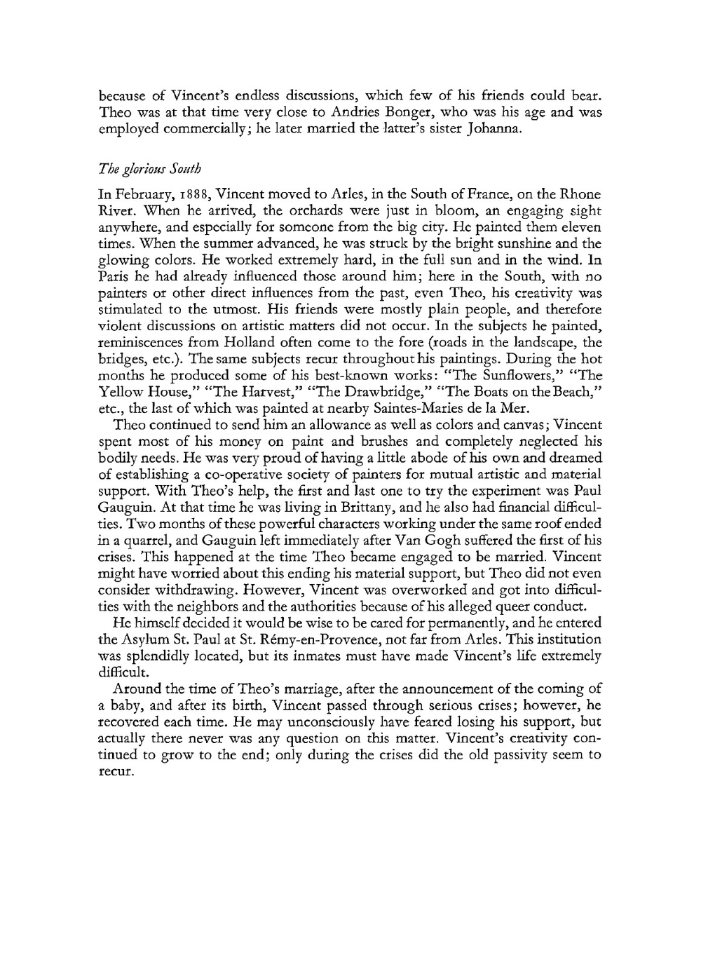 Van Gogh: a self-portrait; letters revealing his life as a painter | Vincent van Gogh