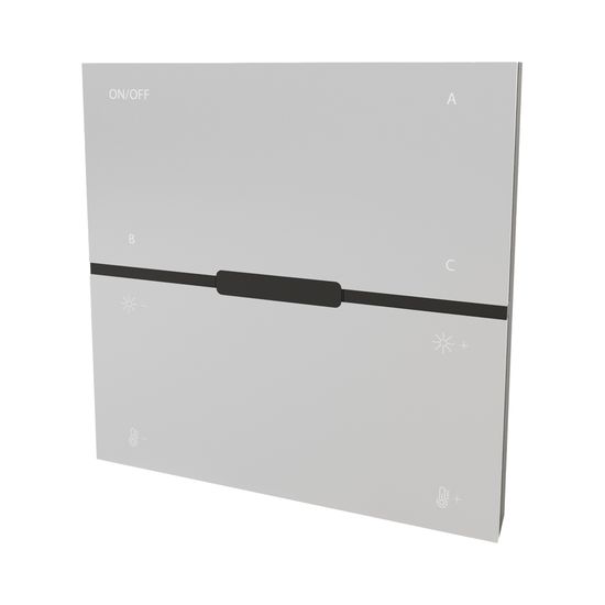 ST015.400.97 Беспроводная панель управления для SKYLINE 220/SKYLINE 48 Алюминий  3 группы AROUND