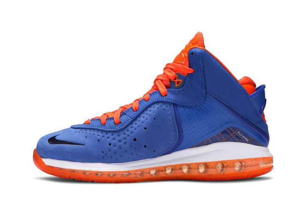 Кроссовки Nike Lebron 8 Qs "Blue And Orange"
