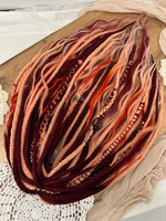 Косы из войлока и кудри с войлочным основанием