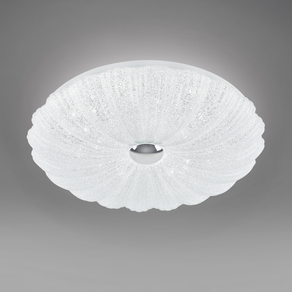 225660 Светильник настенно-потолочный ARCO SHELL 90W LED 4500LM ХРУСТАЛЬНЫЙ/ХРОМ/ЗОЛОТО 3000/4000/6000K