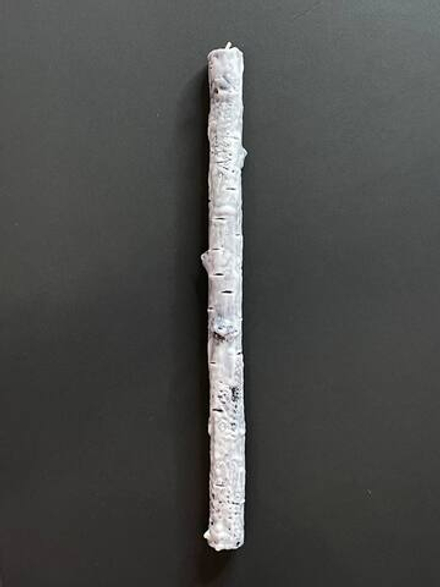 Свеча веточка березы большая