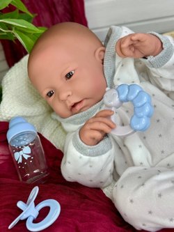 Кукла BERENGUER виниловая 43см Newborn (18110)