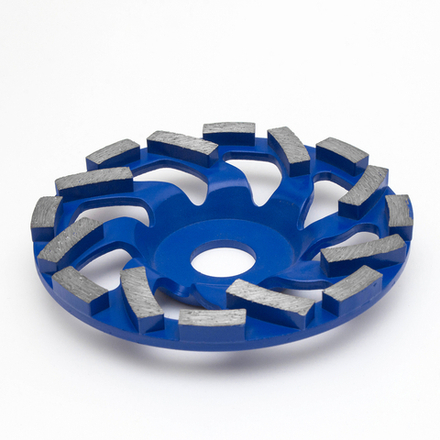 Чашка алмазная 125 мм шлифовальная TOPALMAZ турбо сегмент
