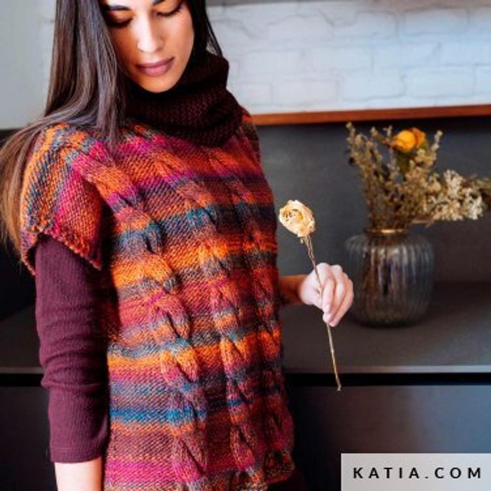 Пряжа для вязания Katia 53% шерсть 47% акрил