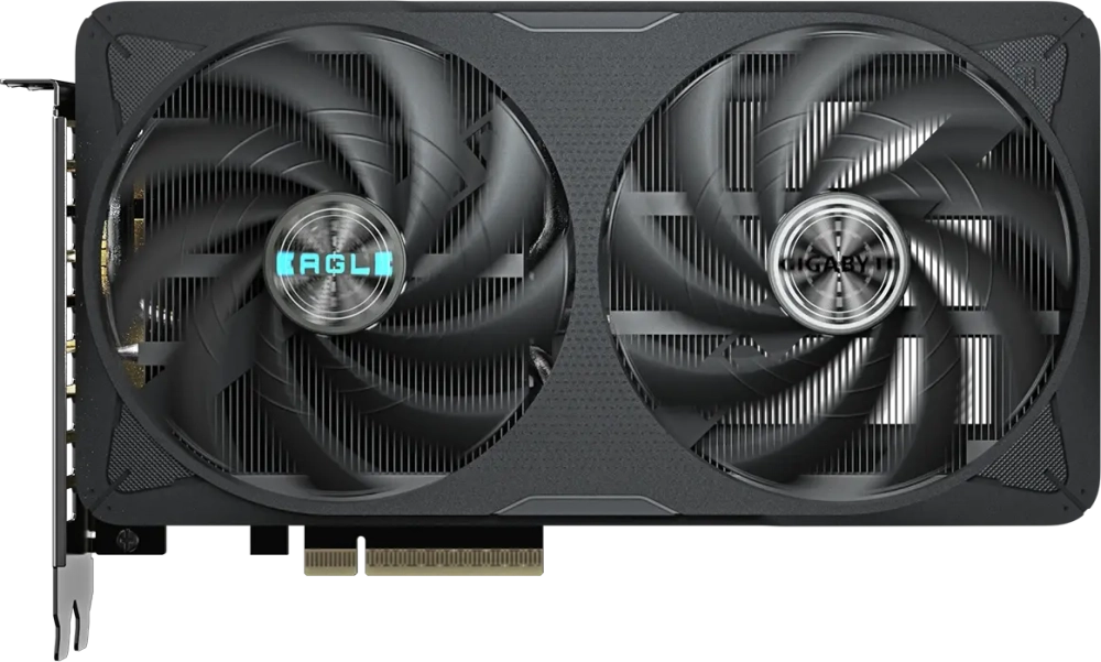 Видеокарта GIGABYTE GeForce RTX™ 5060 Ti EAGLE OC 8G, 8Gb/128bit GDDR7, 1хHDMI+3xDP 2.1, PCIe5.0