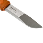 Нож Morakniv Kansbol, нержавеющая сталь, прорезиненная рукоять с оранжевыми накладкам