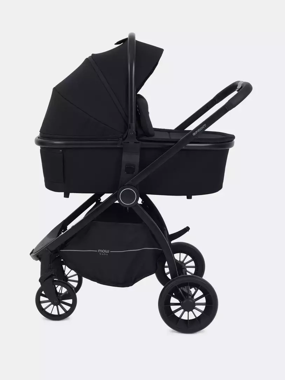 Коляска детская MOWBaby 2 в 1 "SPRINT" МВ321 Black