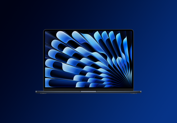 Ноутбук Apple MacBook Air 15&quot; (M2, 8 Gb, 512 Gb SSD) Темно-синий (MQKX3)