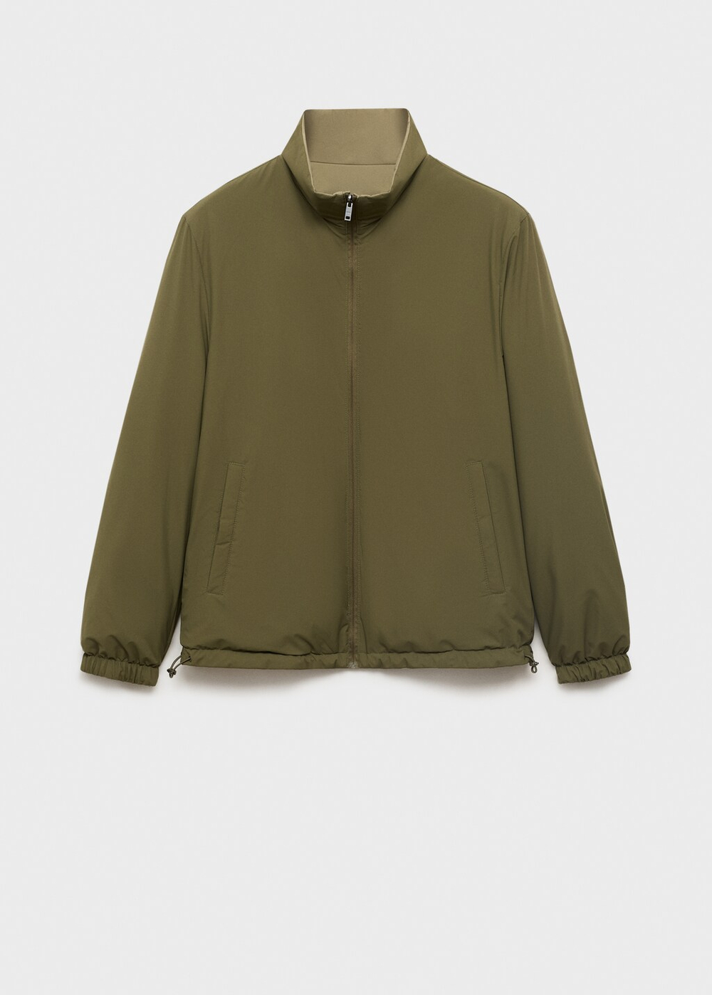 Двусторонняя стеганая куртка из водоотталкивающей ткани