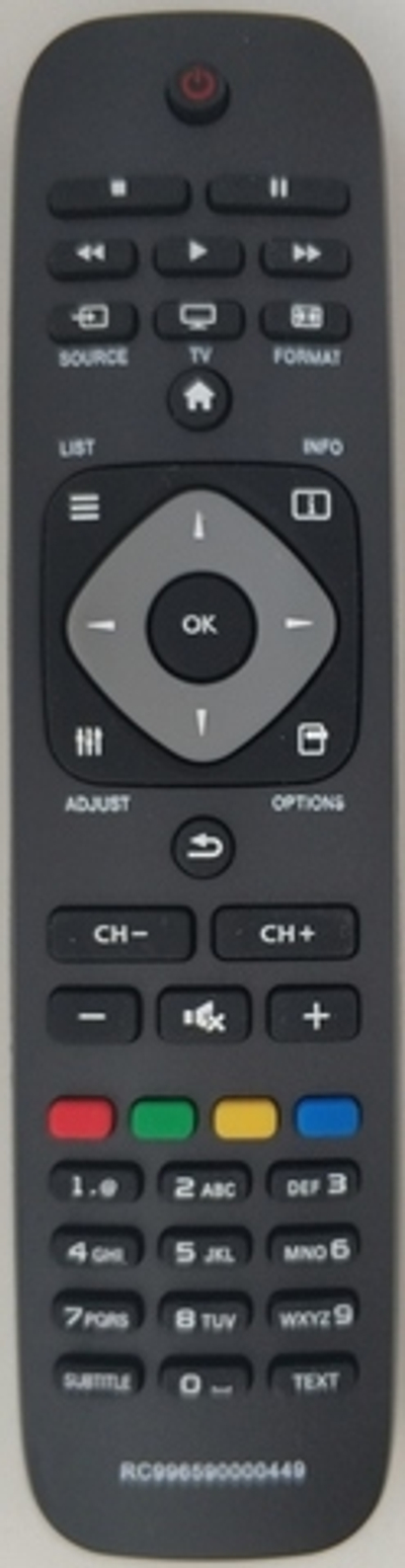 Пульт для Philips RC996590000449 (YKF308-001) / 9965 9000 0449 / 996590000449