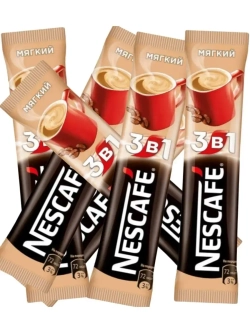 Кофейный напитк Нескафе 3 в 1 Mild, 14,5г * 20шт