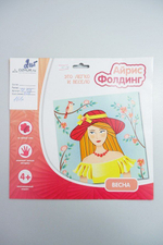 Набор для творчества "Аппликация Айрис-фолдинг: Весна", новый