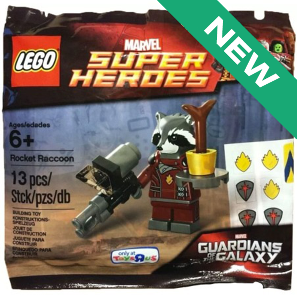 NEW Ракетный енот polybag 5002145-1 ЗАП