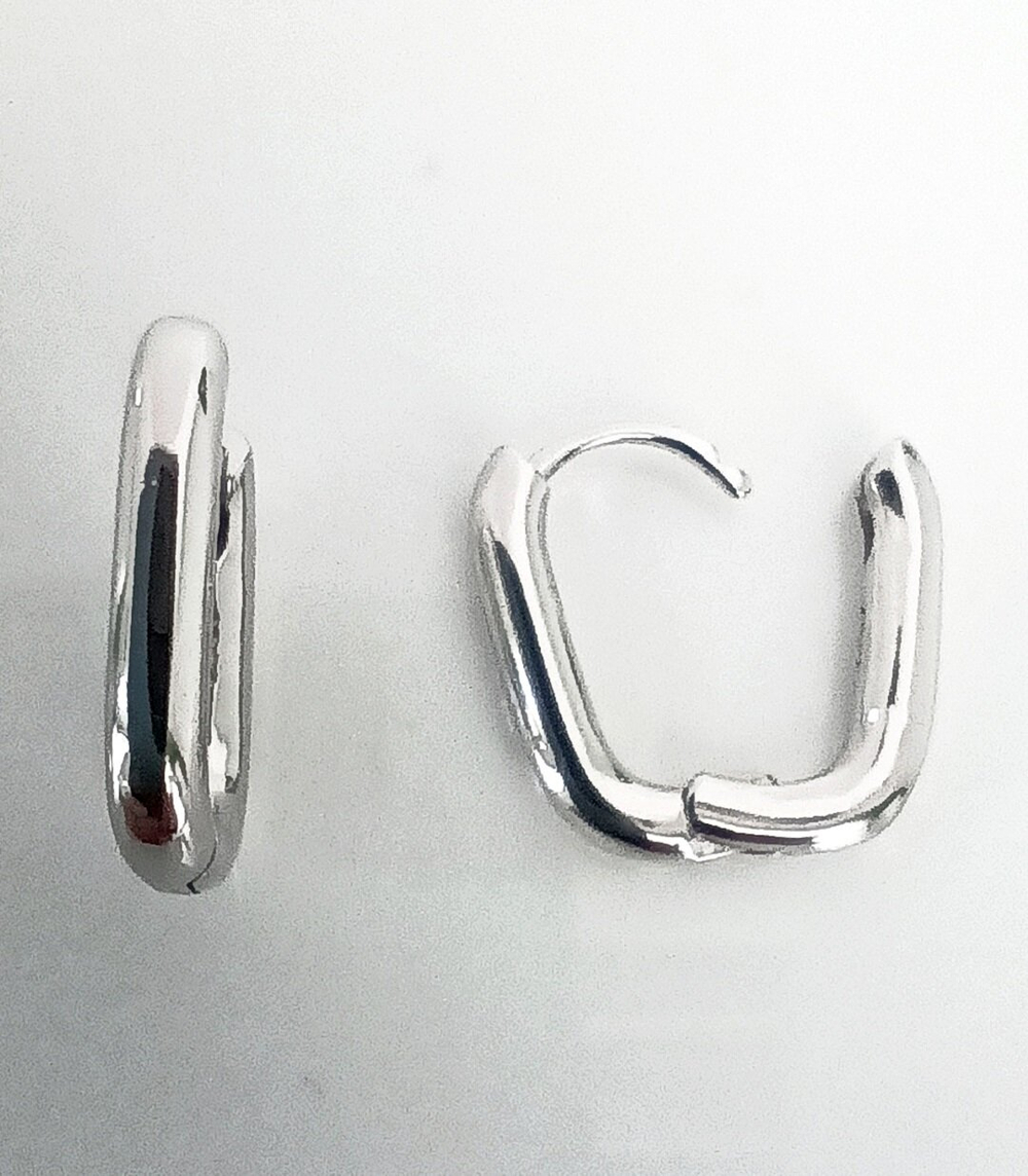 Серьги Эстерелла, серебро, 925 проба, родированные/Ф