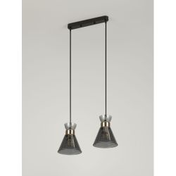 Светильник подвесной (подвес) Rivoli Isla 9187-302 2хЕ27 60 Вт модерн | Rivoli