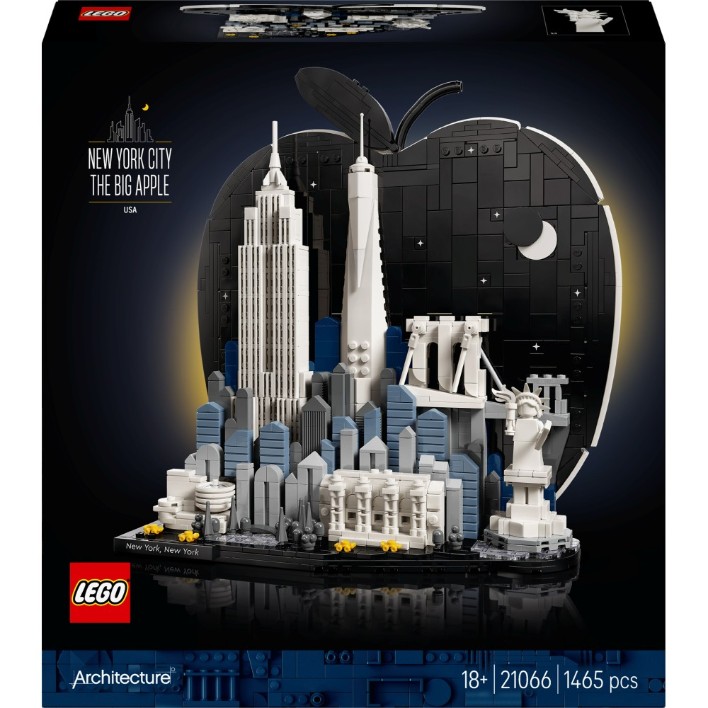 Конструктор LEGO Architecture 21066 Нью-Йорк — Большое Яблоко — фото 2