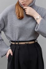 ТОНКИЙ РЕМЕНЬ В ДВА ОБОРОТА LATTE