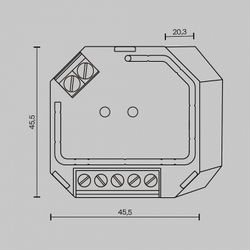 Контроллер-диммер Maytoni DALI 721019