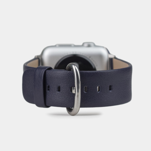 Ремешок для Apple Watch 40/41/42 mm из кожи теленка,  цвета индиго
