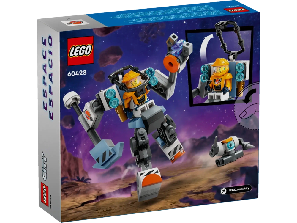 Конструктор LEGO City 60428 Космический робот-строитель