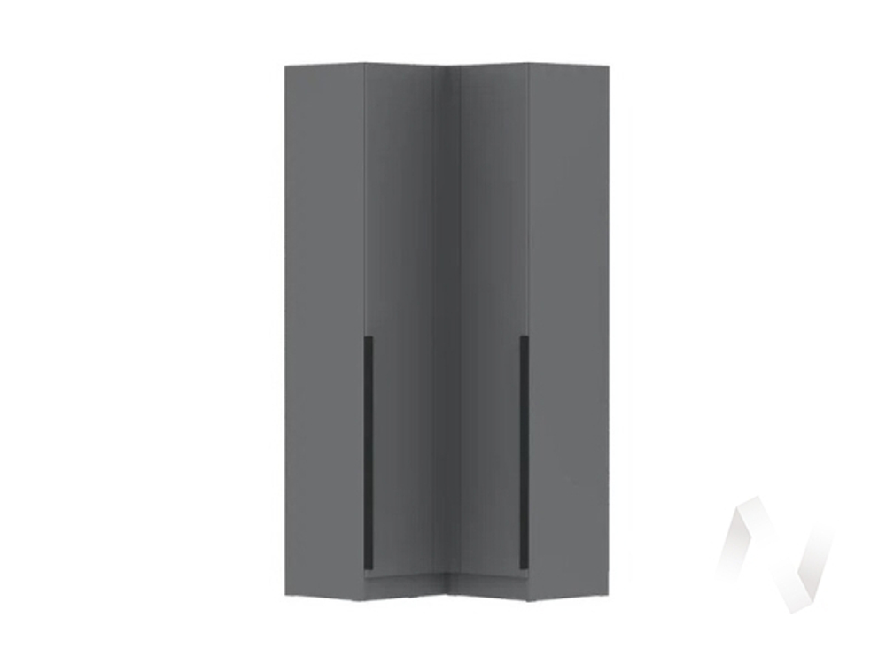 Шкаф угловой Мадрид угол прямой (графит серый)