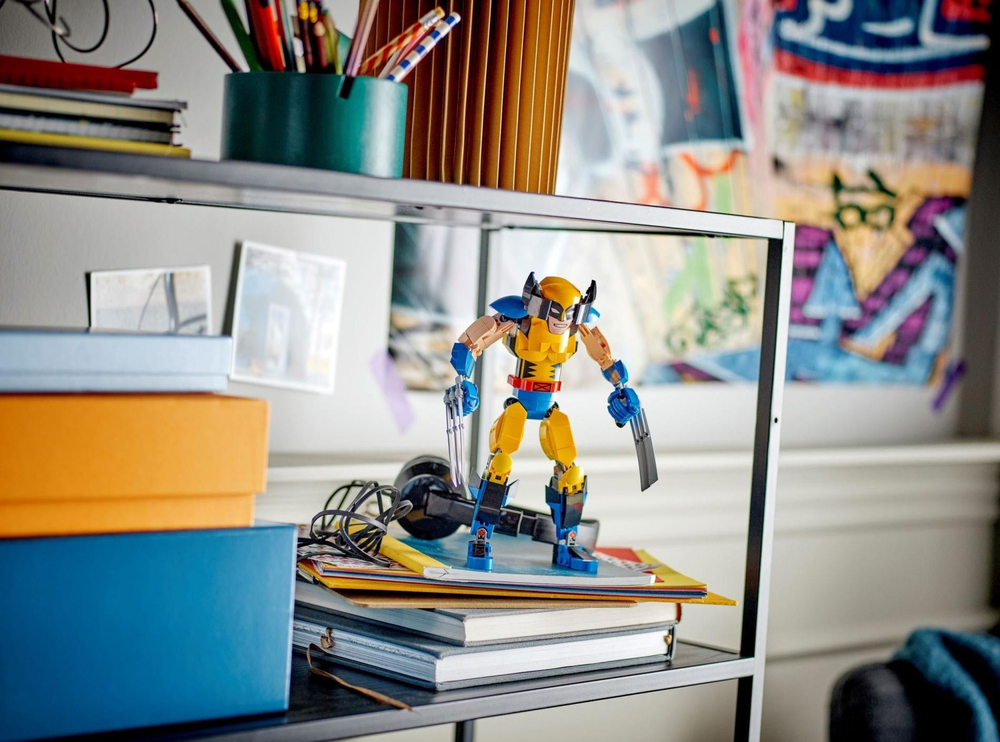 Конструктор Лего Супер Хирос Сборная фигурка Росомахи 76257 | LEGO Marvel Wolverine Construction Figure 327 деталей 8+