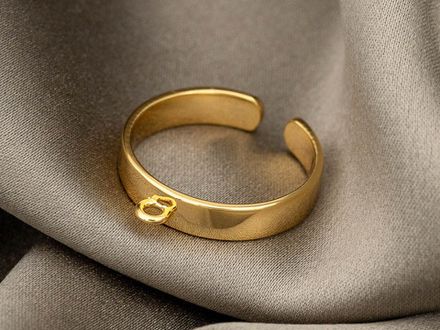 Основа для Кольца с петелькой (узкое 4мм)