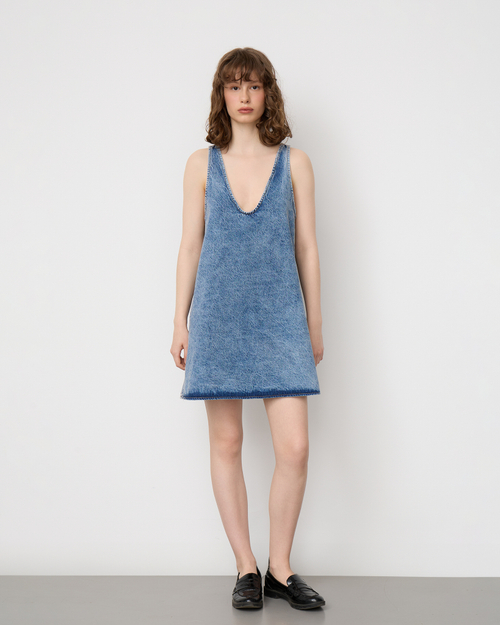 Платье из денима