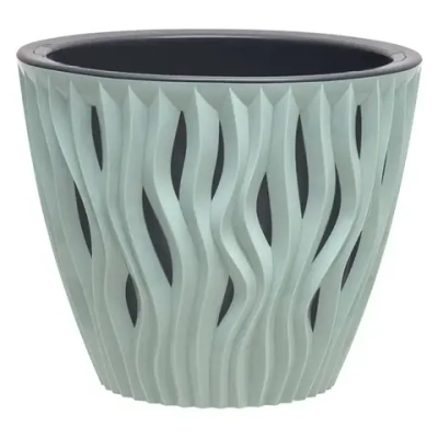 Кашпо Вдохновение (1,6л.) Цв. Нефрит (Арт. КШ-0954)