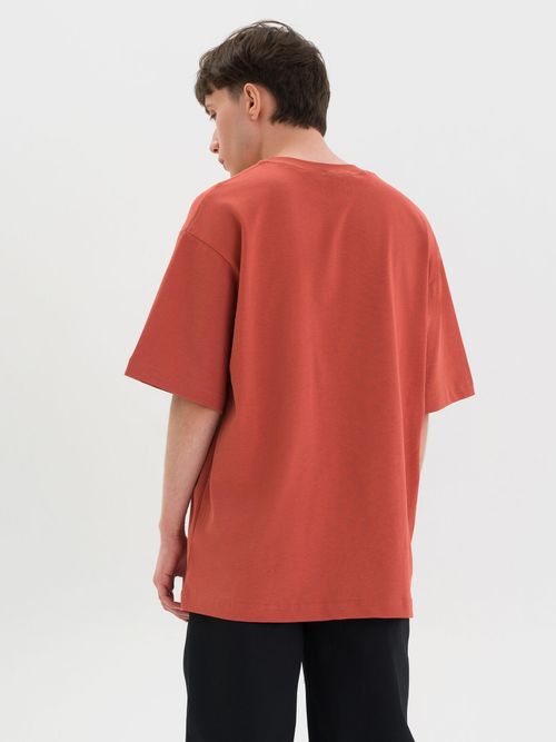 Футболка FOS Taxi терракот