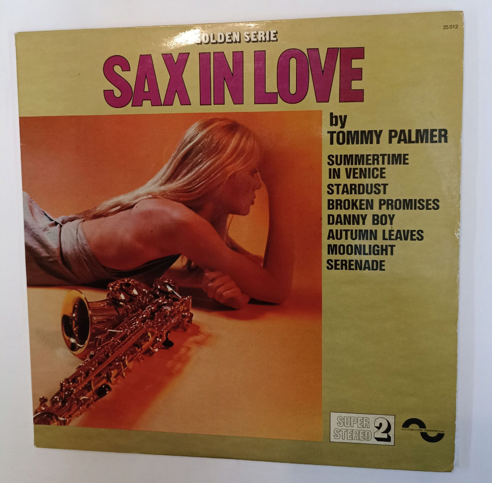Винтажная виниловая пластинка LP Tommy Palmer Sax In Love 2LP (France 1976)
