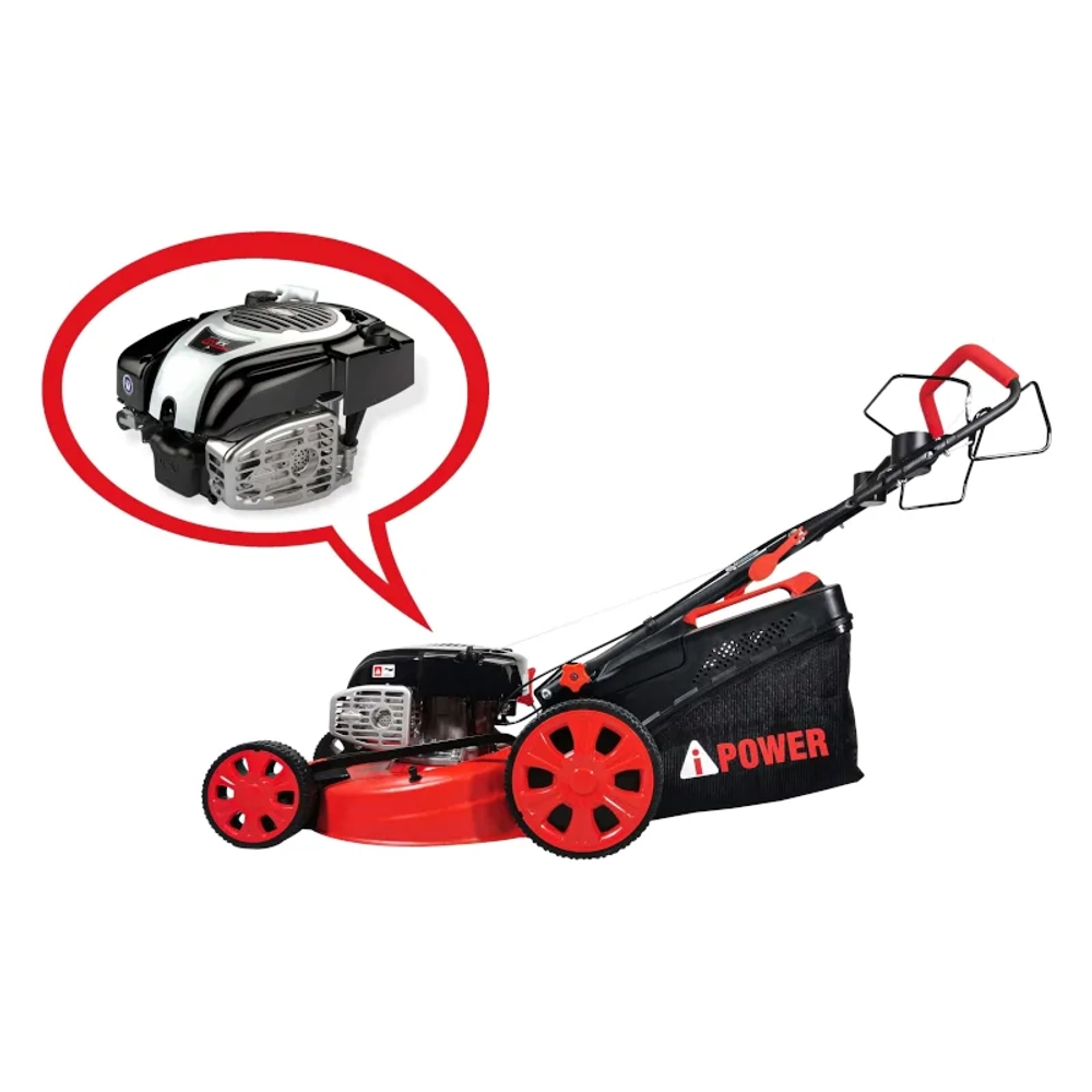 Газонокосилка бензиновая A-iPower ALM51SH briggs&stratton: 6 л.с., нож 51 см, 41105