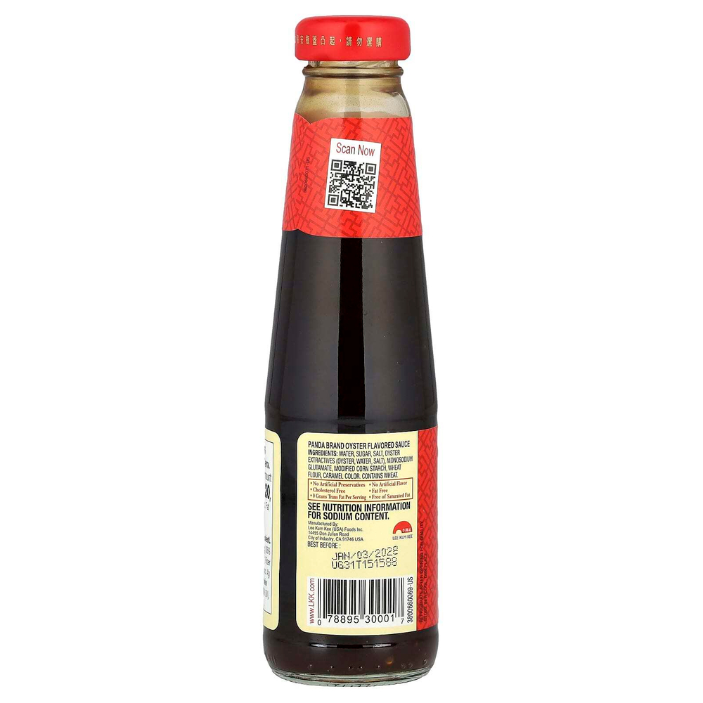 Lee Kum Kee, Соус со вкусом устрицы, 255 г (9 унций)