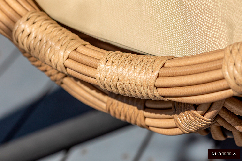 MOKKA MAJORCA подвесное кресло, цвет соломенный