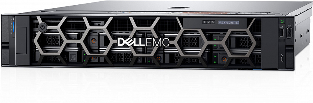 Сервер Dell PowerEdge R7525 / 2 x AMD EPYC 7343 / 8 x 32GB RDIMM / 960GB SSD