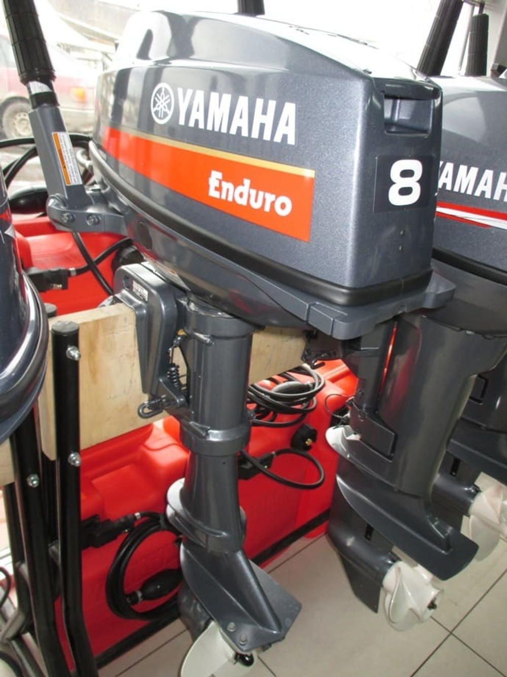 2х-тактный лодочный мотор YAMAHA E8DMHS Б/У